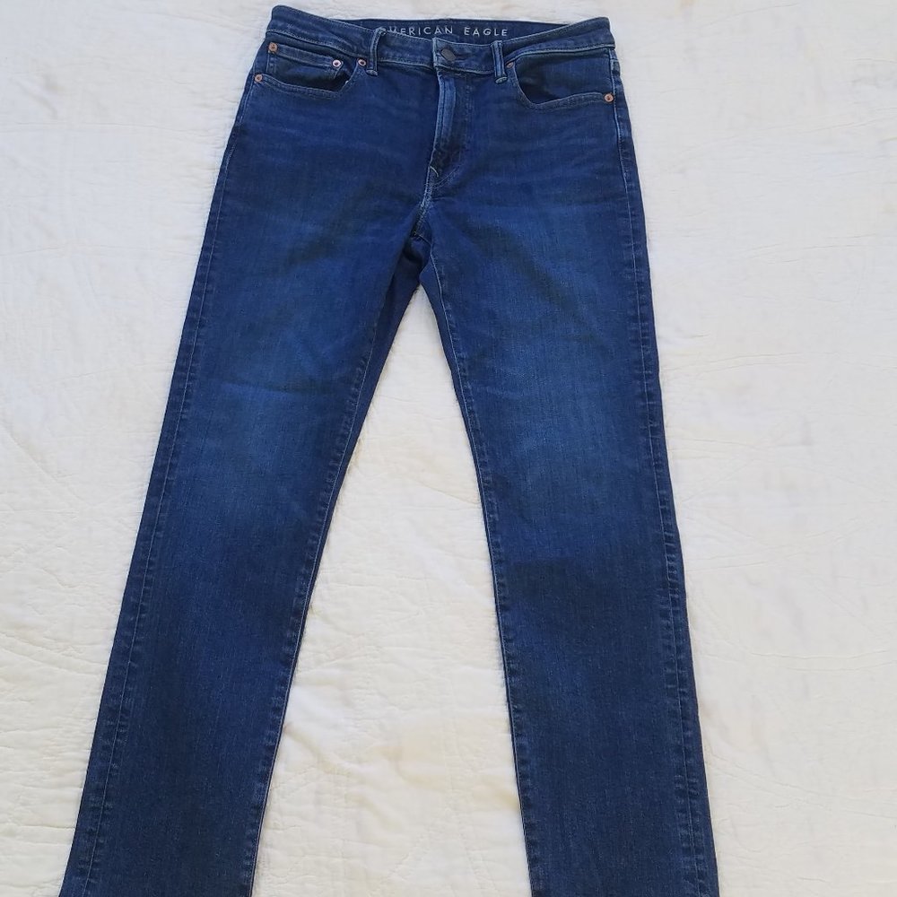 American Eagle Outfitters Men's 33×32 Slim Airflex Jeans